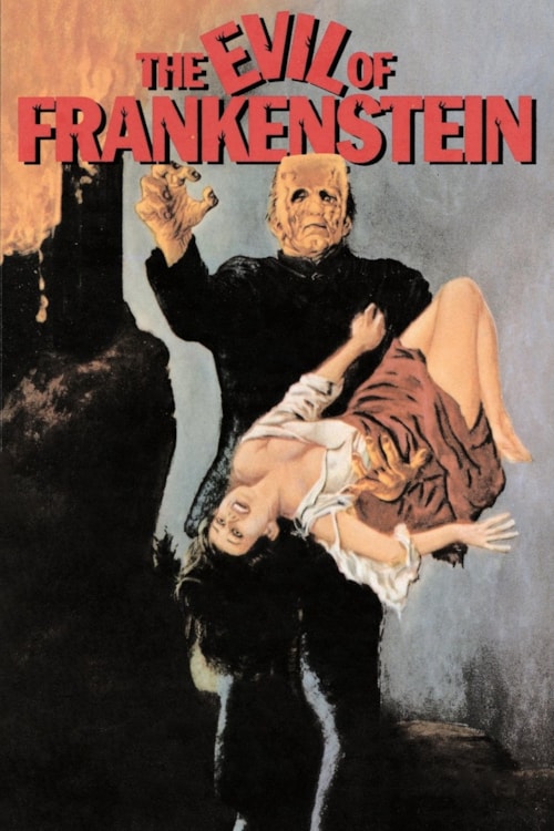 The Evil of Frankenstein poster